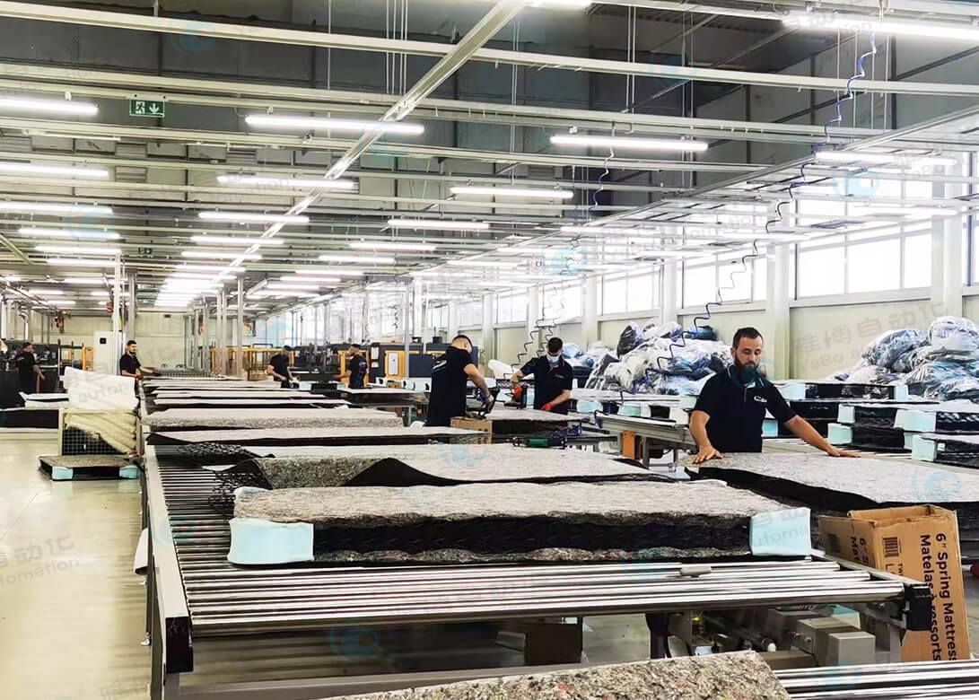 全自动海绵床垫生产线_东莞市汉威机械有限公司